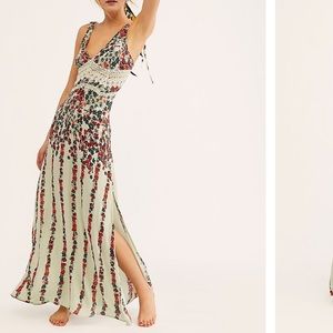 Claire Floral Maxi by Free People NWT